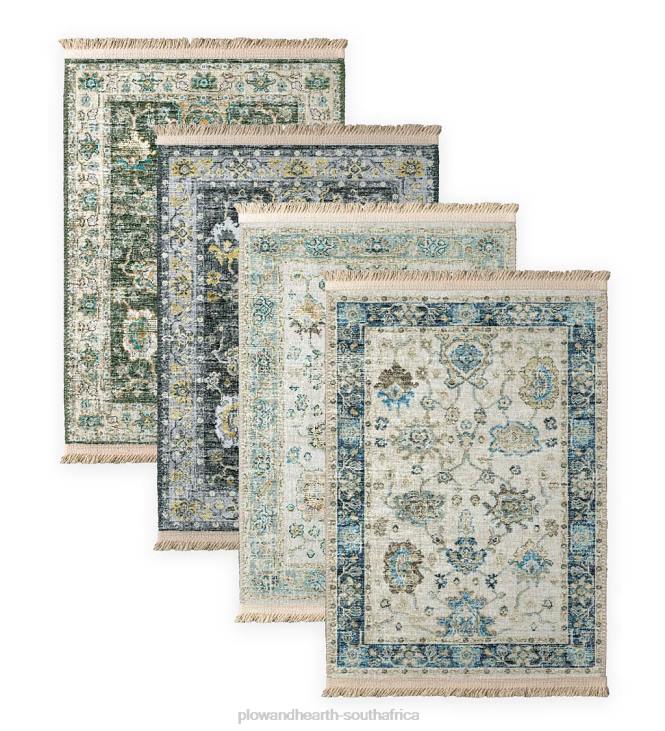 Rugs & Mats Plow & Hearth Marietta Border Rug NFLB1794