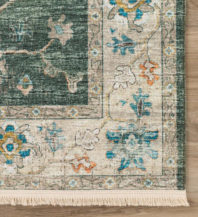 Rugs & Mats Plow & Hearth Marietta Border Rug NFLB1794