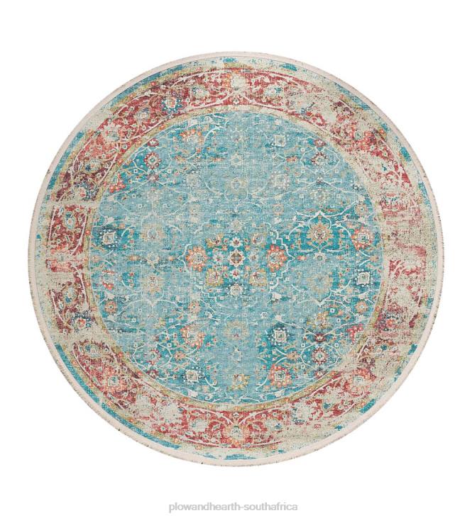 Rugs & Mats Plow & Hearth Marietta Edge Round Rug NFLB1806