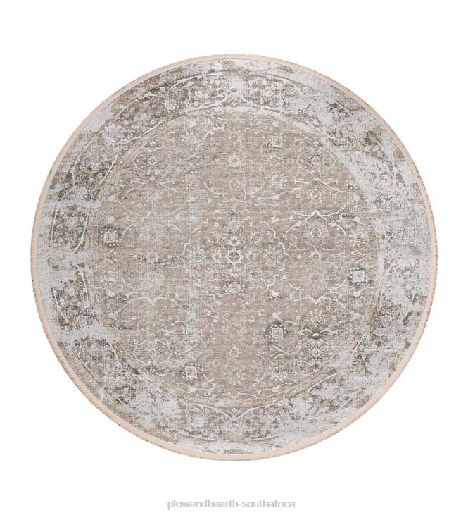 Rugs & Mats Plow & Hearth Marietta Edge Round Rug NFLB1806