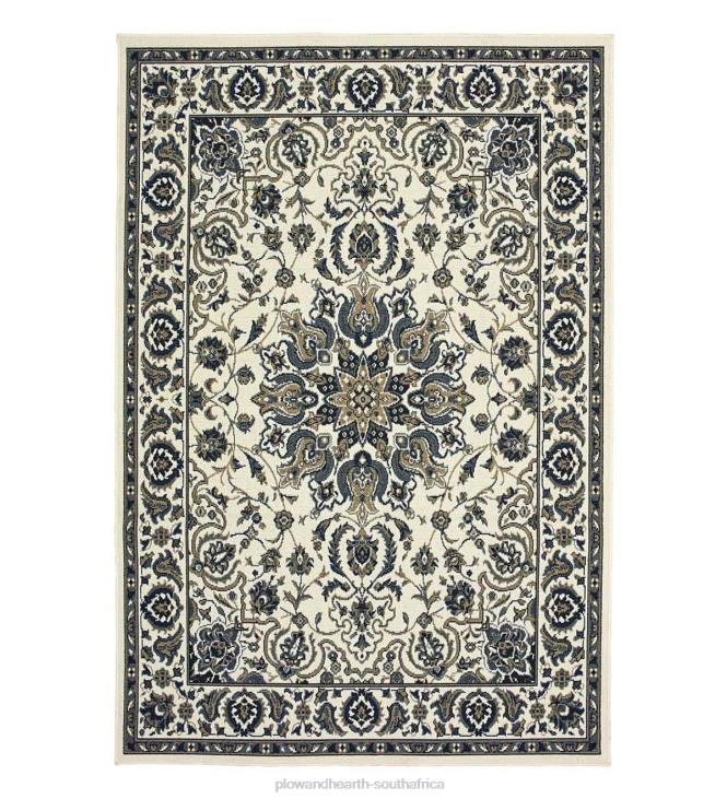 Rugs & Mats Plow & Hearth Marston Medallion Polypropylene Area Rug NFLB1865