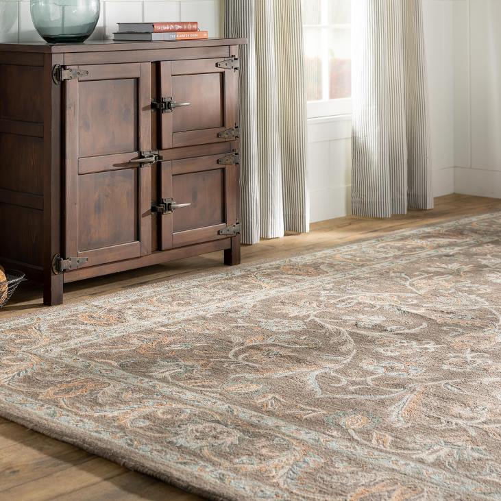 Rugs & Mats Plow & Hearth McLean Wool Rug NFLB1761