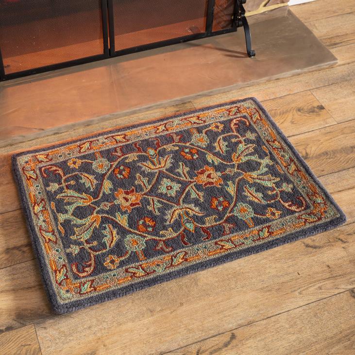 Rugs & Mats Plow & Hearth McLean Wool Rug NFLB1761