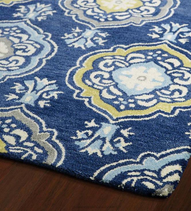 Rugs & Mats Plow & Hearth Meadow Perennial Wool Rugs NFLB1891