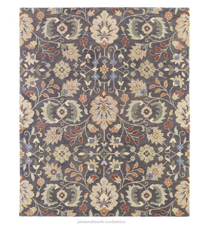 Rugs & Mats Plow & Hearth Meadow Wildflower Wool Rugs NFLB1796