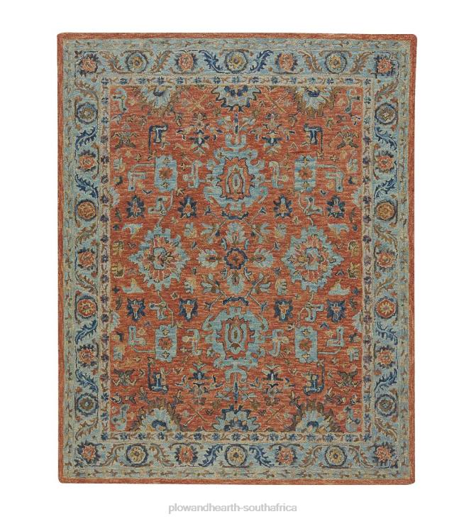 Rugs & Mats Plow & Hearth Mountain Run 100% Wool Rug NFLB1812