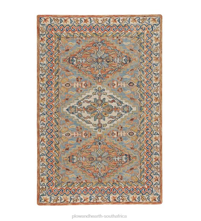 Rugs & Mats Plow & Hearth Mountain Sunset Wool Rug NFLB1835