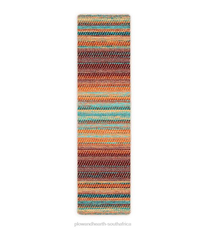 Rugs & Mats Plow & Hearth October Stripe Rug NFLB1816
