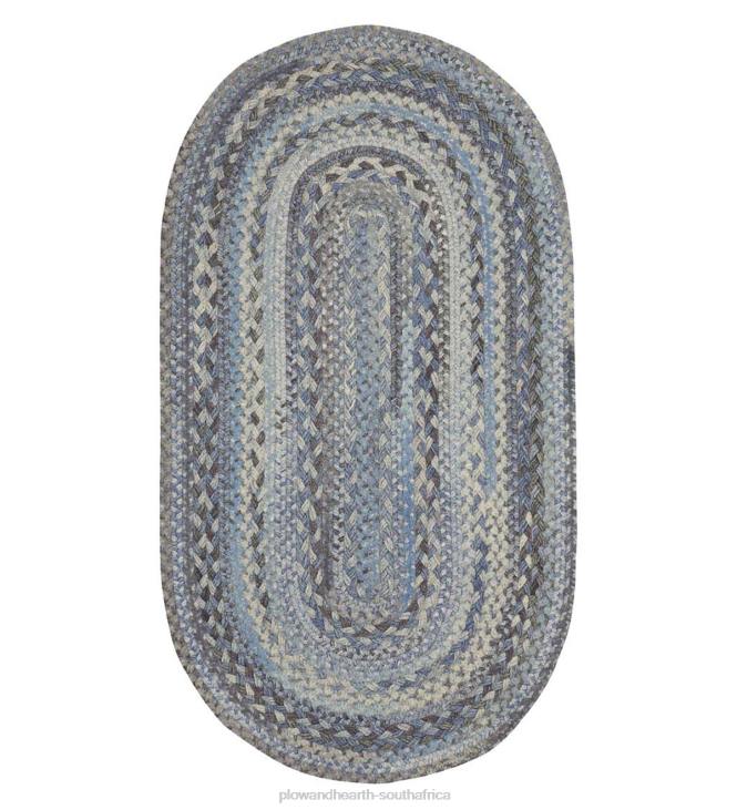 Rugs & Mats Plow & Hearth Oval Riverview Wool Blend Braided Rug NFLB1780