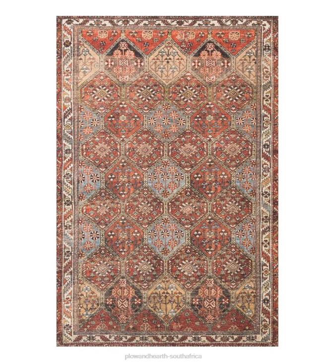 Rugs & Mats Plow & Hearth Oxford Hexagon Polyester Rug NFLB1815
