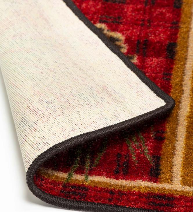 Rugs & Mats Plow & Hearth Pine Cone Valley Plaid EnduraStran Area Rug NFLB1762