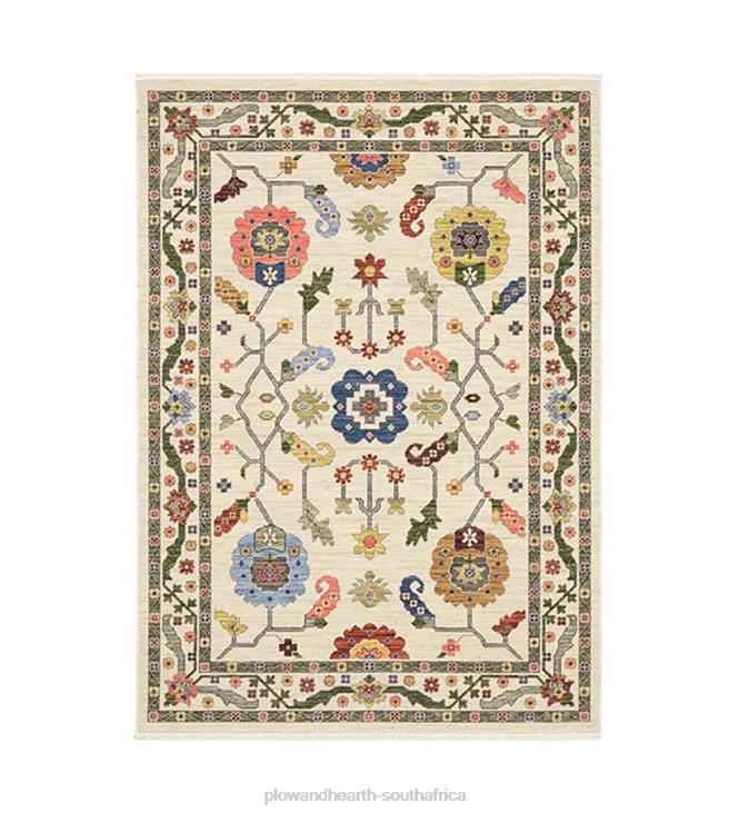 Rugs & Mats Plow & Hearth Saluda Jewels Wool Rug NFLB1827