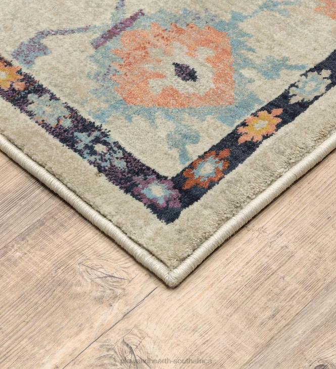 Rugs & Mats Plow & Hearth Silver City Tapestry Polypropylene Rug NFLB1866