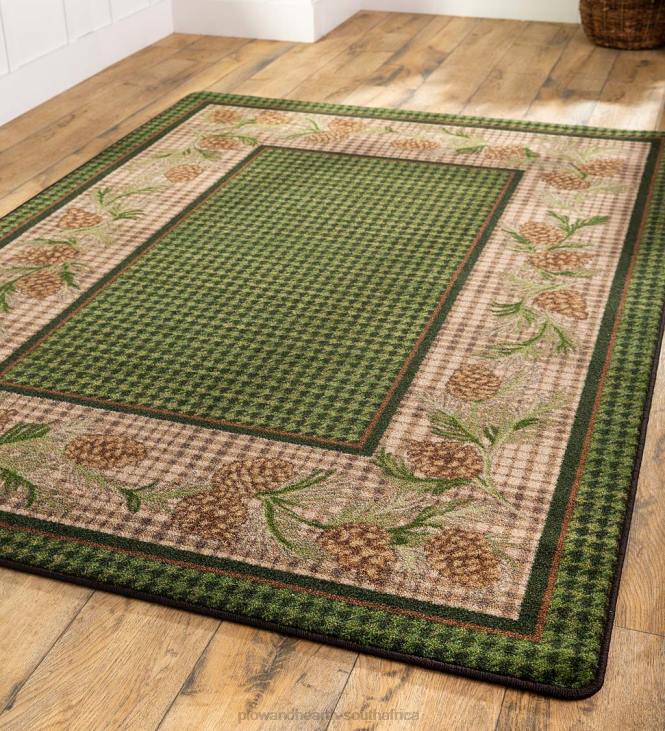 Rugs & Mats Plow & Hearth Sweetwater Pine Plaid EnduraStran Area Rug NFLB1767