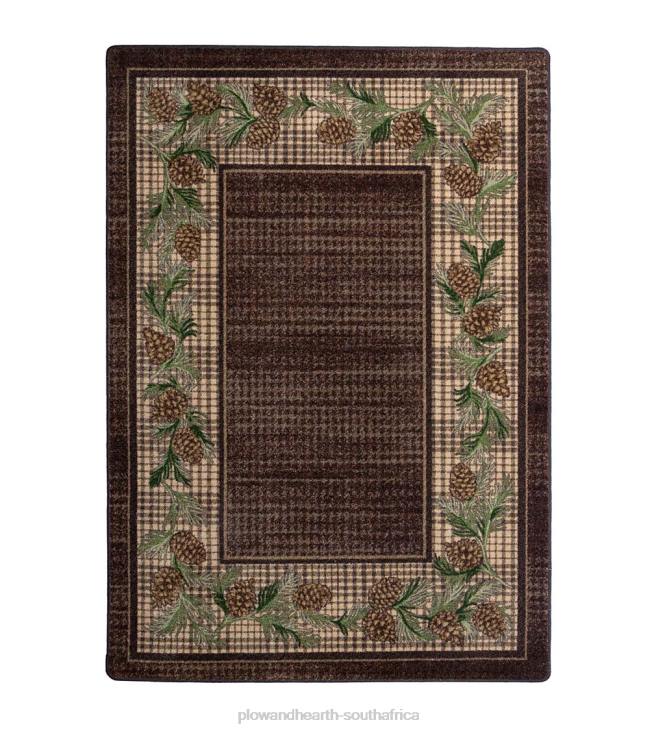 Rugs & Mats Plow & Hearth Sweetwater Pine Plaid EnduraStran Area Rug NFLB1767