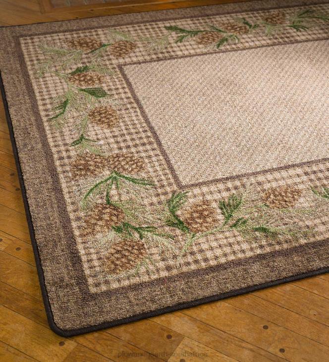 Rugs & Mats Plow & Hearth Sweetwater Pine Plaid EnduraStran Area Rug NFLB1767