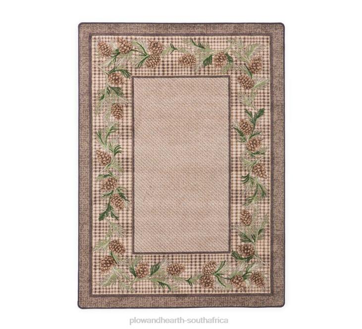 Rugs & Mats Plow & Hearth Sweetwater Pine Plaid EnduraStran Area Rug NFLB1767