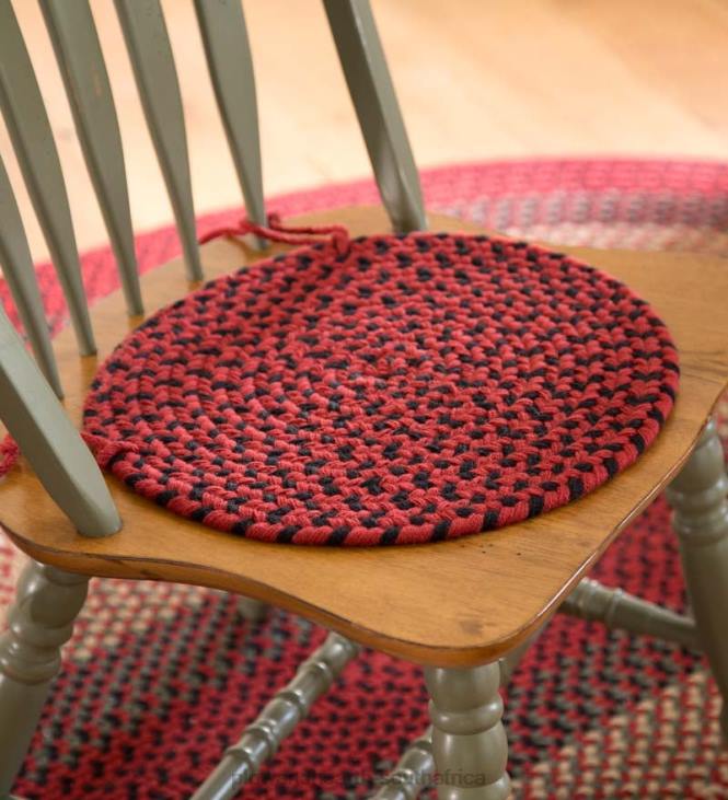 Rugs & Mats Plow & Hearth USA-Made Wool Braided Virginia Rug NFLB1778