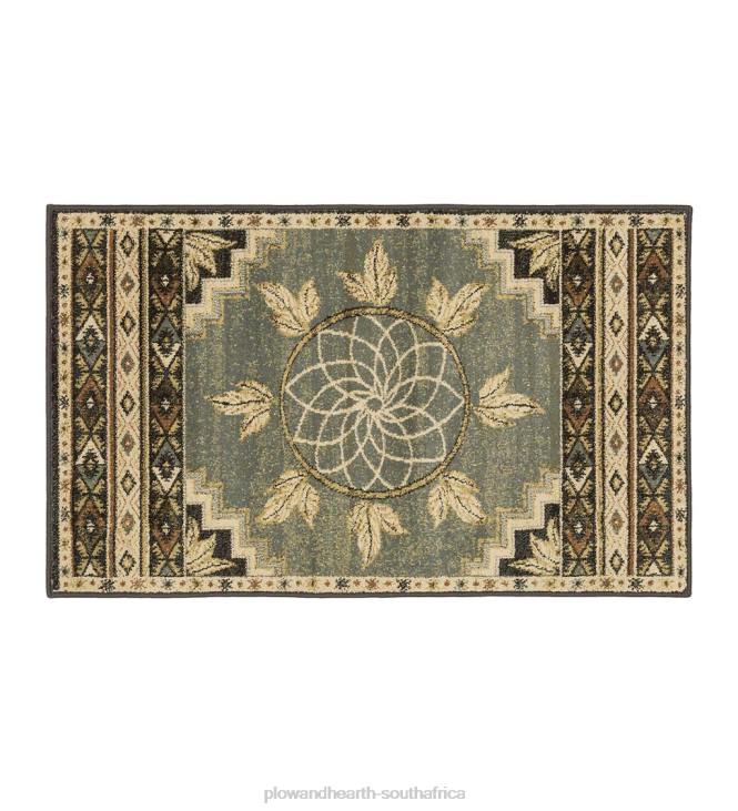 Rugs & Mats Plow & Hearth Vista Ancient Sign Rug, 30x 50- Red NFLB1893