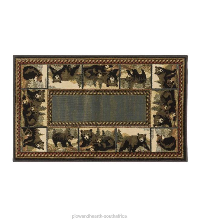 Rugs & Mats Plow & Hearth Vista Bear Posing Rug, 30x 50NFLB1830