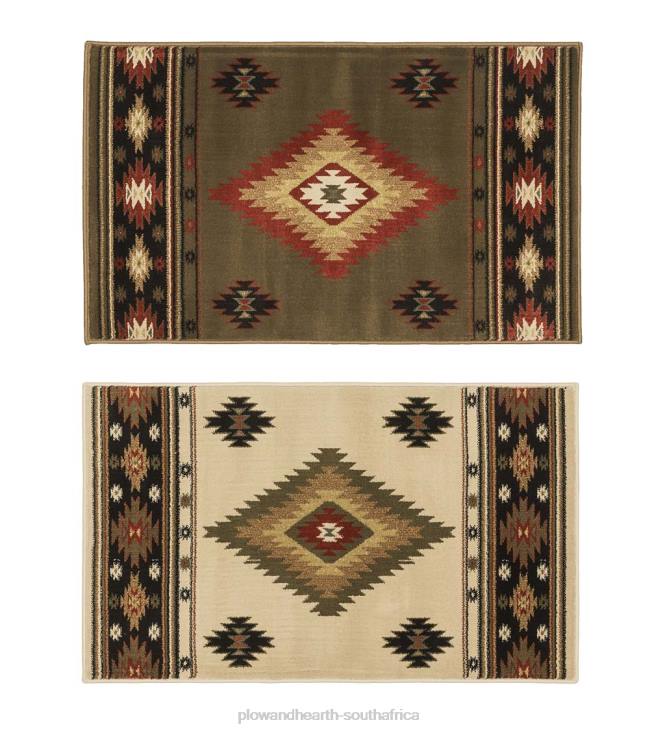 Rugs & Mats Plow & Hearth Vista Desert Rug, 30x 50- Beige NFLB1871