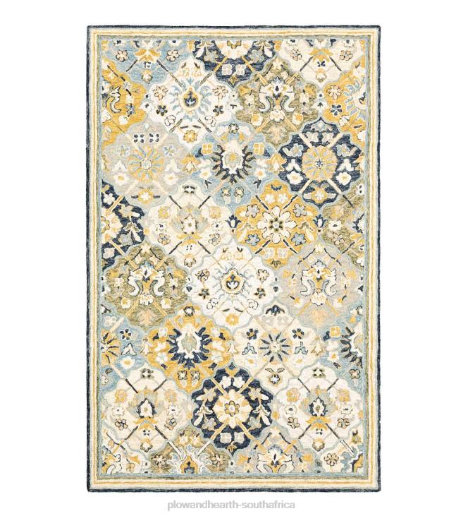 Rugs & Mats Plow & Hearth Willow Oaks Lattice Wool Rug NFLB1862