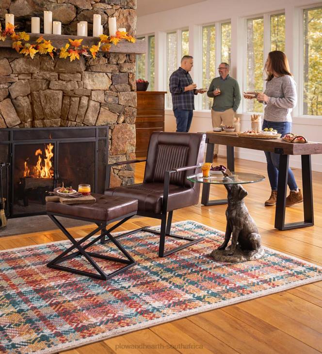 Rugs & Mats Plow & Hearth Windowpane EnduraStran Rug NFLB1797