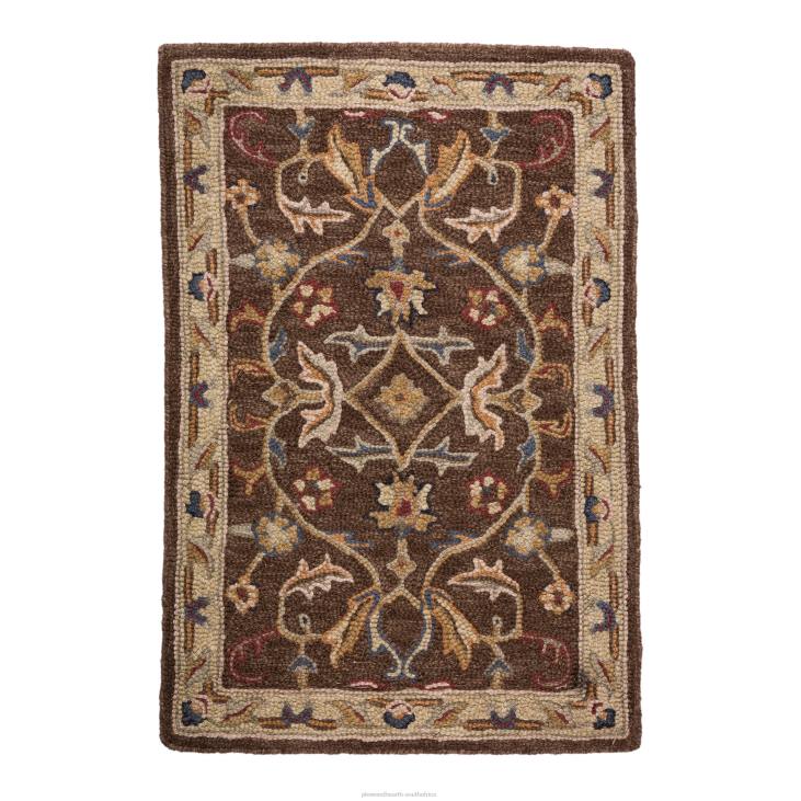 Rugs & Mats Plow & Hearth McLean Wool Rug, 8' x 11' - Brown NFLB3183