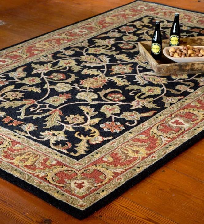 Rugs & Mats Plow & Hearth McLean Wool Rug, 8' x 11' - Brown NFLB3183