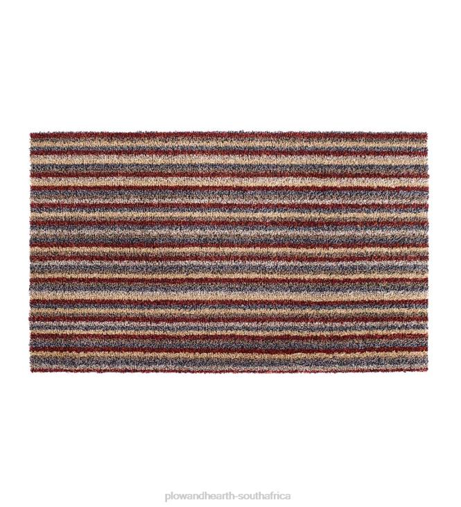Rugs & Mats Plow & Hearth My Mat Dirt Trapping Mud Rug, 19x 29- Coffee NFLB3167