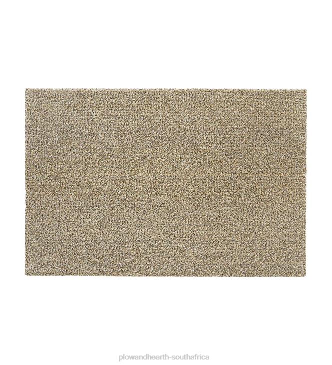 Rugs & Mats Plow & Hearth My Mat Dirt Trapping Mud Rug, 19x 29- Coffee NFLB3167