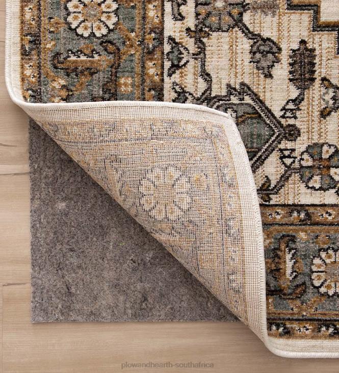 Rugs & Mats Plow & Hearth Recycled Synthetic Fiber All-Surface Pet-Proof Rug Pad NFLB2322