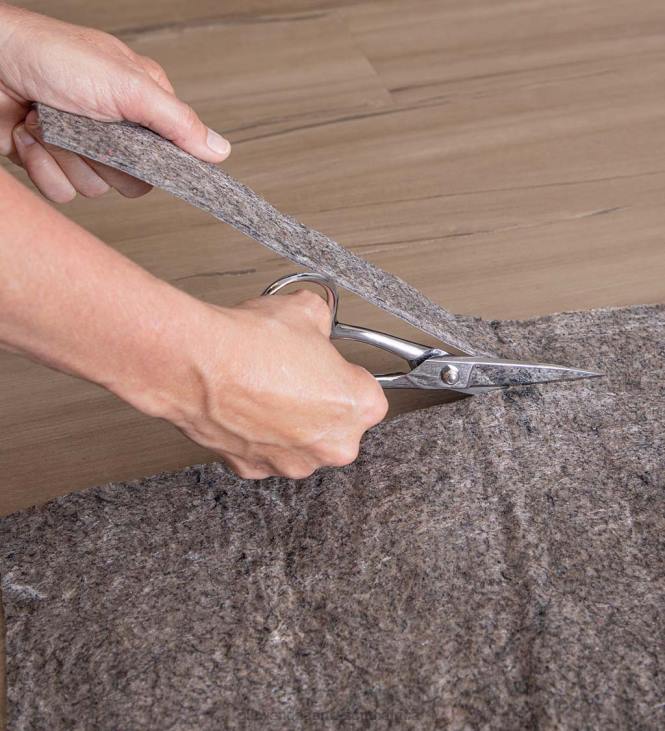 Rugs & Mats Plow & Hearth Recycled Synthetic Fiber All-Surface Pet-Proof Rug Pad NFLB2322