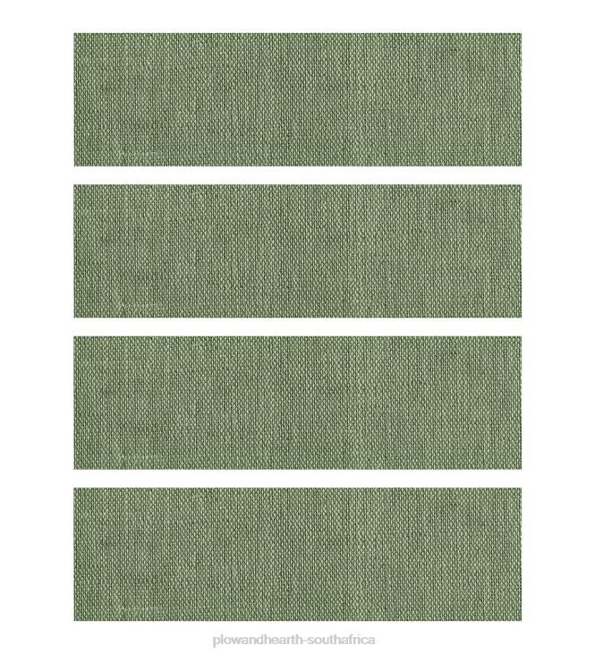 Rugs & Mats Plow & Hearth Woven Stair Treads, Set of 4 - Gray NFLB1917
