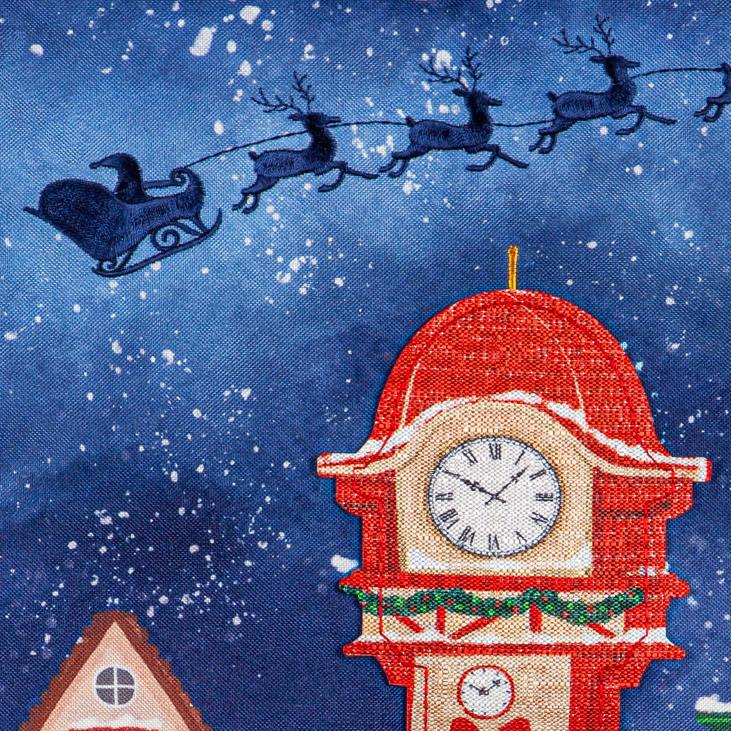 Seasonal & Gifts Plow & Hearth Christmas Eve Linen Garden Flag NFLB528