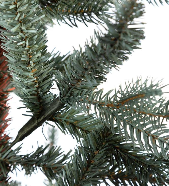 Seasonal & Gifts Plow & Hearth Shimmering Misty Pine Christmas Tree, 7'H NFLB3220