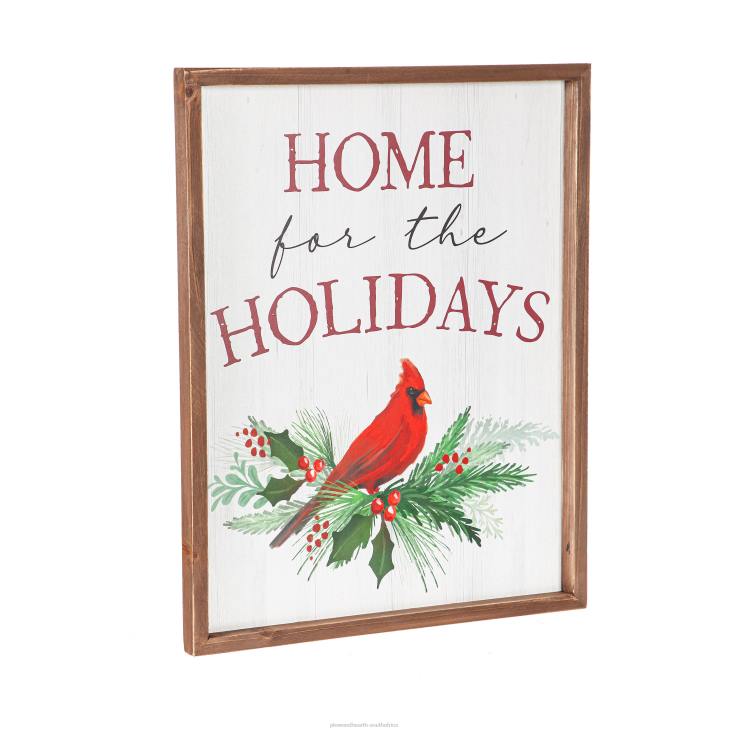 Seasonal & Gifts Plow & HearthHome for the HolidaysFramed Wall Art NFLB2287