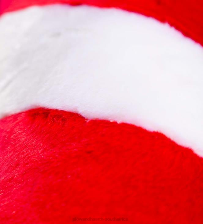Seasonal & Gifts Plow & Hearth Candy Cane Plush Cuddle Holiday Body Pillow NFLB2212