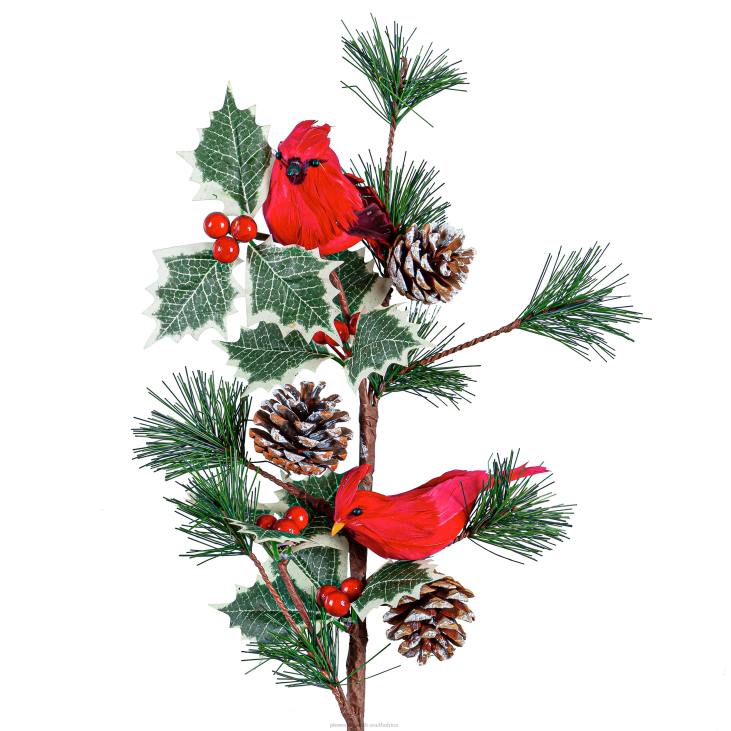 Seasonal & Gifts Plow & Hearth Christmas Cardinals Stem NFLB2219
