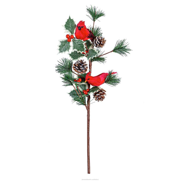 Seasonal & Gifts Plow & Hearth Christmas Cardinals Stem NFLB2219