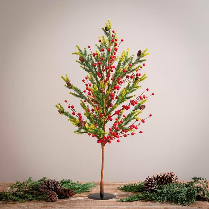 Seasonal & Gifts Plow & Hearth Country Christmas Tabletop Tree NFLB2278
