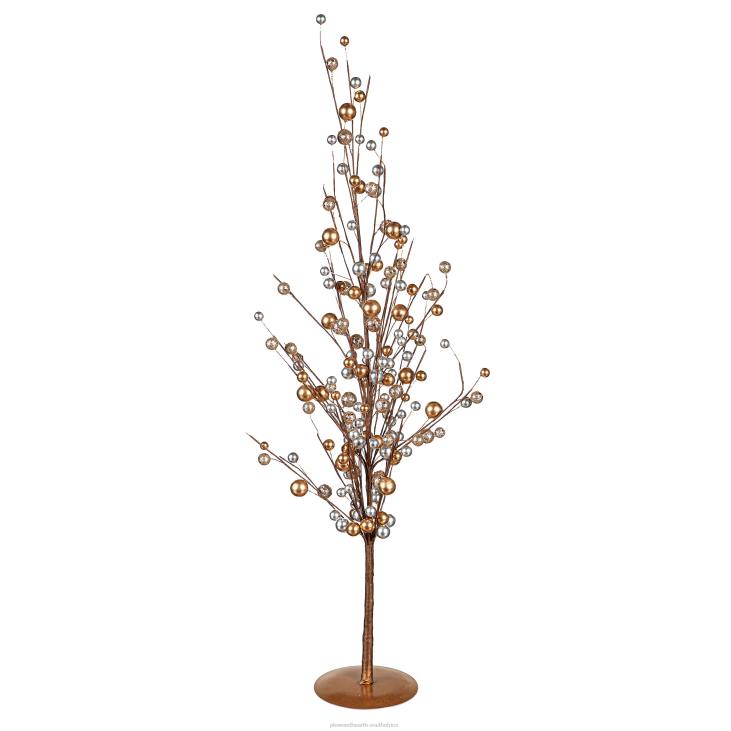 Seasonal & Gifts Plow & Hearth Glitter and Gold Christmas Tabletop Tree NFLB2269