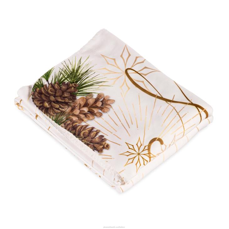 Seasonal & Gifts Plow & Hearth Holiday Pine Sherpa Fleece Throw NFLB2297