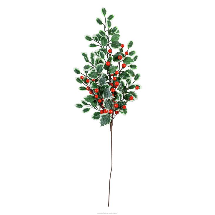 Seasonal & Gifts Plow & Hearth Holly Berries Christmas Stem NFLB2233