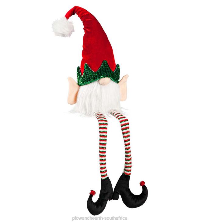 Seasonal & Gifts Plow & Hearth Lighted Gnome Elf Table Decor NFLB2263