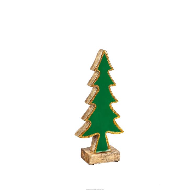 Seasonal & Gifts Plow & Hearth Pine Tree Table Decor, Set of 3 NFLB2237