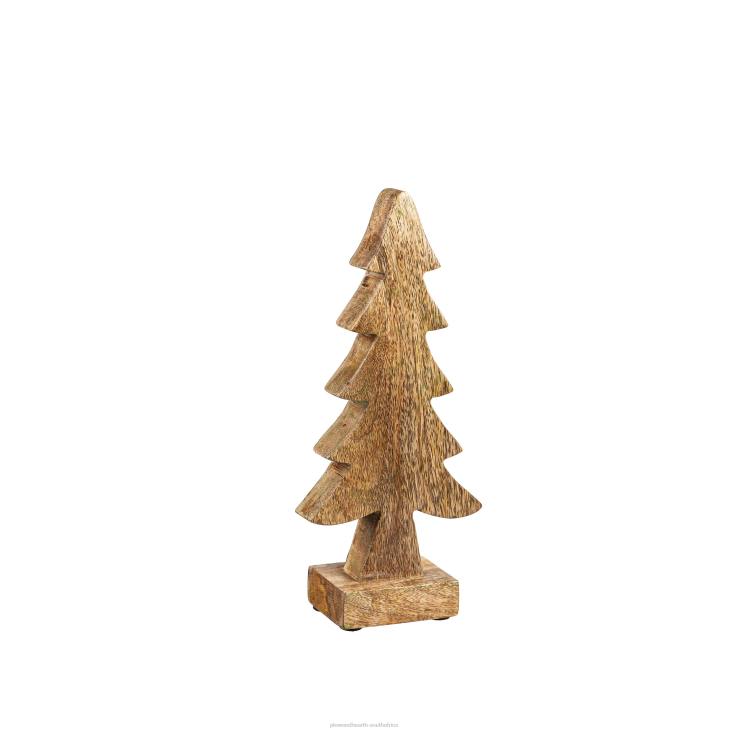 Seasonal & Gifts Plow & Hearth Pine Tree Table Decor, Set of 3 NFLB2237