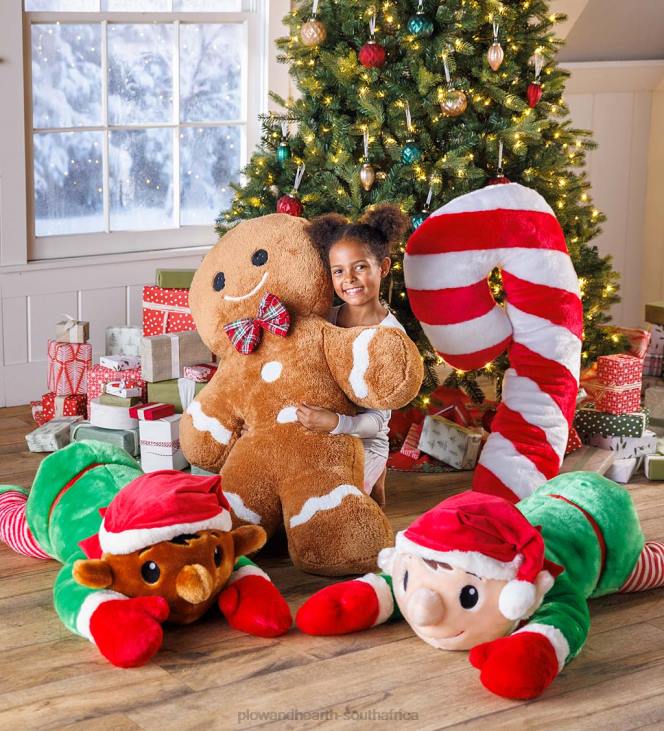 Seasonal & Gifts Plow & Hearth Tingle Elf Plush Cuddle Holiday Body Pillow NFLB2254