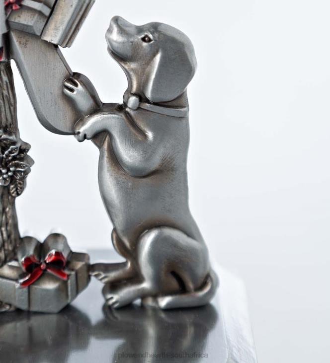 Seasonal & Gifts Plow & Hearth Dog At The Mailbox Christmas Stocking Hanger NFLB2137