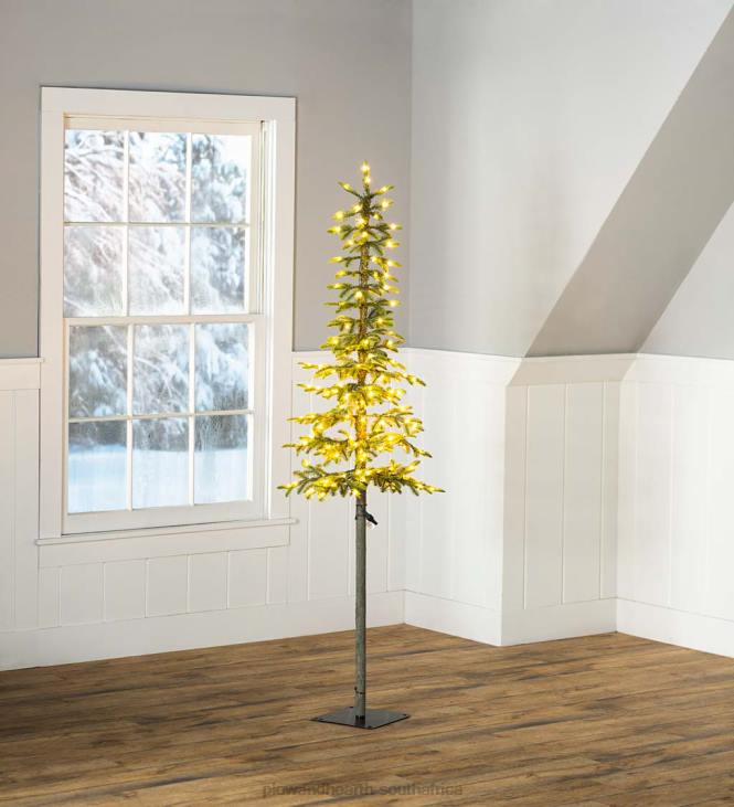 Seasonal & Gifts Plow & Hearth Monte Rosa Lighted Alpine Fir Christmas Tree NFLB2151